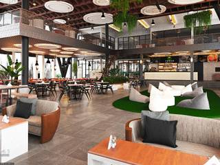 Interior Cafe_Medan Johor (Mr. Joko), VECTOR41 VECTOR41 สวนภายใน