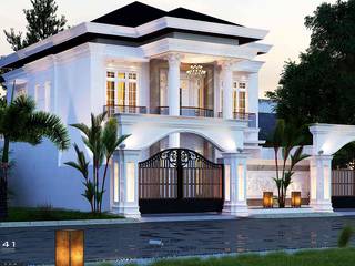 Exterior House_Aceh (Mr. Azhari), VECTOR41 VECTOR41 Casas unifamiliares