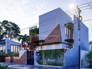 RAHM House - Bapak Rahmad - Samarinda, Kalimantan Timur, Rancang Reka Ruang Rancang Reka Ruang 일세대용 주택