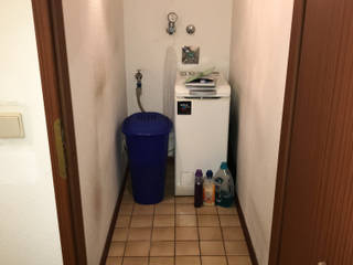 Gäste-WC, bad.de bad.de Rustic style bathroom
