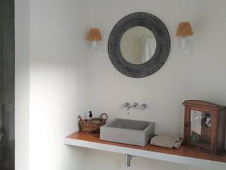 Barrocalvo, CF Arquitectura e Design CF Arquitectura e Design Country style bathroom