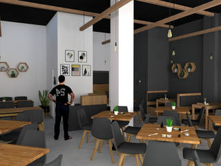 Mandala Sushi Guasave, HARQ HARQ Commercial spaces Wood Wood effect