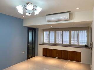 內湖成功路裝修案 老屋翻新, 捷士空間設計 捷士空間設計 Living room