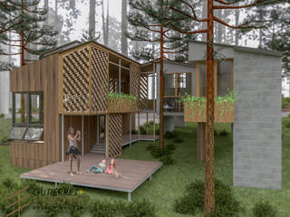 Forest House, Gutierrez + Rebosa Design Studio Gutierrez + Rebosa Design Studio