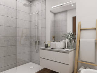 Fantástico Apartamento T3- Venda do Pinheiro, Urban World, Lda Urban World, Lda Modern bathroom