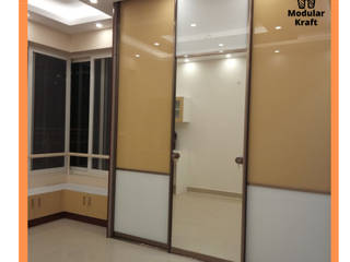 Apartment Interior Design in Bangalore, Modular Kraft Modular Kraft Modern dressing room