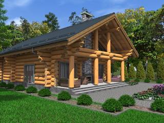 Exklusive Blockhäuser und Blockhausvillen | Holzbau Rustikal | Moderne & massive Naturstammhäuser, Holzbau Rustikal Holzbau Rustikal Log cabin Wood Wood effect
