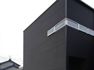 牧野の家-makino, 空間建築-傳 空間建築-傳 Wooden houses Metal Black