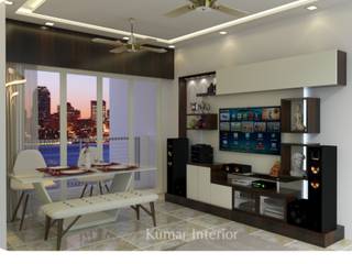 3bhk Lodha splendora turnkey interior projects completed by Kumar Interior Thane., KUMAR INTERIOR THANE KUMAR INTERIOR THANE