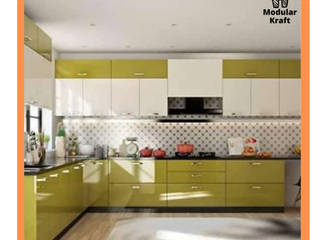 3 BHK Interior Design in Bangalore, Modular Kraft Modular Kraft Modern kitchen
