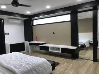 Mr.Ramesh villa, GS Studio Design Consultants GS Studio Design Consultants Moderne Schlafzimmer