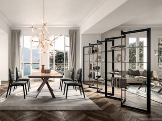 4x4 Table, Ozzio Italia Ozzio Italia Modern dining room