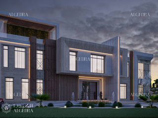 Modern style villa in Dubai architecture design, Algedra Interior Design Algedra Interior Design บ้านและที่อยู่อาศัย