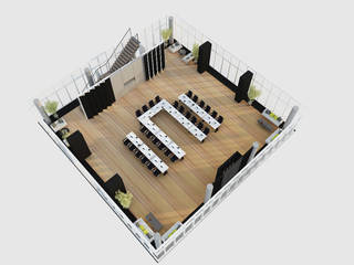 Mahidol Executive Conference, Modernize Design + Turnkey Modernize Design + Turnkey Modern study/office Wood Brown