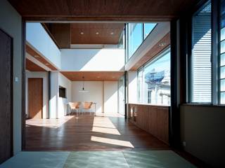 大崎の家, 西島正樹／プライム一級建築士事務所 西島正樹／プライム一級建築士事務所 Modern media room