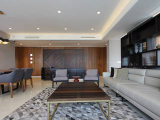 Departamento TB, ARCO Arquitectura Contemporánea ARCO Arquitectura Contemporánea Modern Living Room
