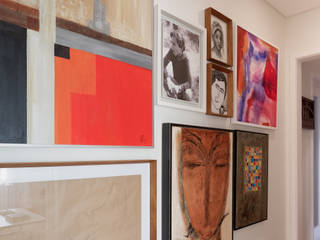 maria inês home style Pasillos, vestíbulos y escaleras mediterráneos