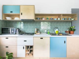 Aparthotel Rorame, Studio Plus Minus Studio Plus Minus Modern kitchen