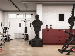 Marble Berry, COLLAGE.STUDIO COLLAGE.STUDIO Classic style gym