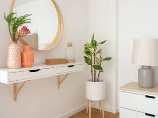 A+A Apartment - Lisbon, MUDA Home Design MUDA Home Design Scandinavian style bedroom