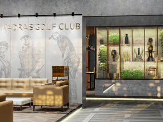 Golf Club Lounge, Aikaa Designs Aikaa Designs Gewerbeflächen