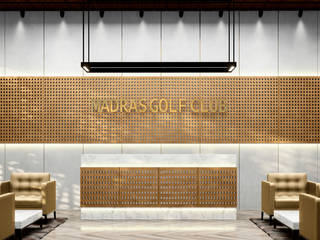Golf Club Lounge, Aikaa Designs Aikaa Designs Espaces commerciaux