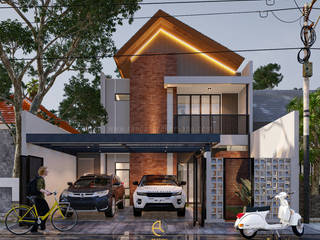 RYS House - Bapak Aris - Jakarta Timur, Rancang Reka Ruang Rancang Reka Ruang Nhà gia đình