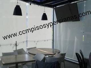 PERSIANAS de malla solar en CDMX , CCM PISOS Y PERSIANAS CDMX CCM PISOS Y PERSIANAS CDMX Nhà Dệt may Amber/Gold