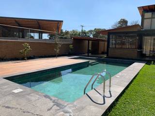 Proyecto Tepopula, Sol, Placer y Agua Sol, Placer y Agua Piscinas de estilo moderno Concreto