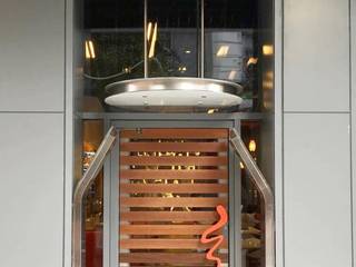 NUTELLA CAFE NYC, CASATI INOX CASATI INOX Ingresso, Corridoio & Scale in stile moderno Ferro / Acciaio