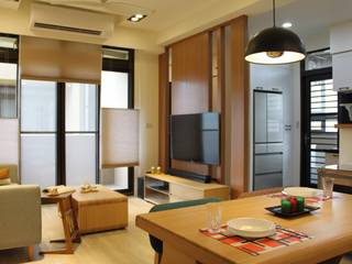 新竹-虎哥家, 史特麗室內設計 史特麗室內設計 和風デザインの リビング