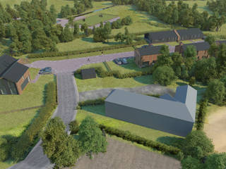 Ponsbourne Indoor Riding School & The Ridings, Clear Architects Clear Architects Country style houses