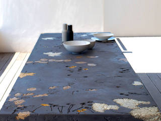 Sacré Beton, Interieursalon GmbH Interieursalon GmbH Minimalist dining room Concrete