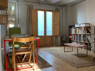La casa VyF, FGMarquitecto FGMarquitecto Rustic style study/office