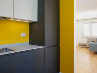Appartamento a Roma, Roberta Giovanardi Studio Roberta Giovanardi Studio 現代廚房設計點子、靈感&圖片