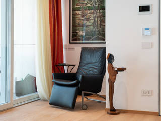 GZ Nuovo appartamento 120 mq, Filippo Zuliani Architetto Filippo Zuliani Architetto Modern corridor, hallway & stairs Wood White