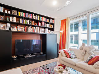 GZ Nuovo appartamento 120 mq, Filippo Zuliani Architetto Filippo Zuliani Architetto Modern living room Wood White