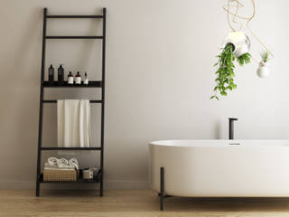 CASA M BAGNO, Chiara Bresciani Design Studio Chiara Bresciani Design Studio Ванная комната в стиле модерн Белый