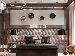 Modern Bedroom interior Design in Dubai by Katrina Antonovich , Luxury Antonovich Design Luxury Antonovich Design Спальня