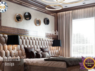 Modern Bedroom interior Design in Dubai by Katrina Antonovich , Luxury Antonovich Design Luxury Antonovich Design Спальня