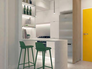 Proyecto ECG, Diaf design Diaf design Modern Kitchen