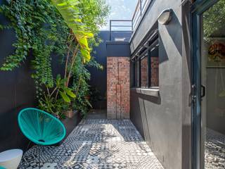 Cape Town Heritage Renovation, Holloway and Davel architects Holloway and Davel architects Zen-tuin Bamboe Groen