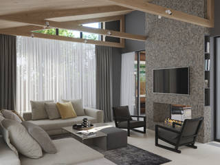 Метаморфоза, Astar project Astar project Minimalist living room