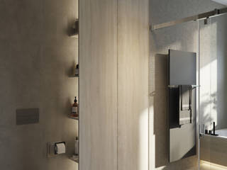 Море рядом(ванная комната), Astar project Astar project Minimalist bathroom