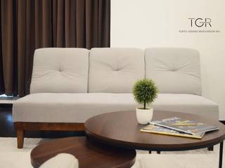 Trump Tower Project, Tokyo Grand Renovation Tokyo Grand Renovation Salones de estilo minimalista