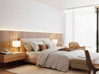 Thiết kế phòng ngủ Master đẹp và tinh tế, Thiết Kế Nội Thất - ARTBOX Thiết Kế Nội Thất - ARTBOX
