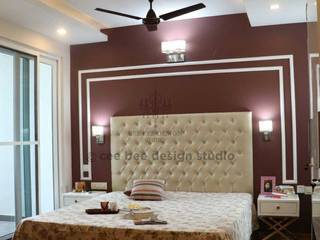 Modern & Elegant Apartment, Cee Bee Design Studio Cee Bee Design Studio Classic style bedroom