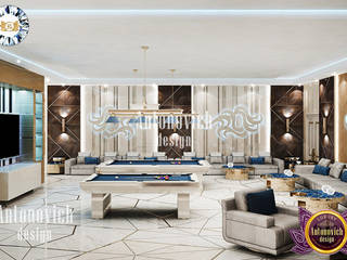 USA INTERIOR DESIGN BY KATRINA ANTONOVICH , Luxury Antonovich Design Luxury Antonovich Design Вітальня
