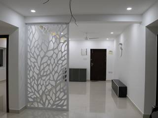Mr Naveen - BRC INFRA PROJECT - 3BHK - MANIKONDA , Enrich Interiors & Decors Enrich Interiors & Decors Вітальня