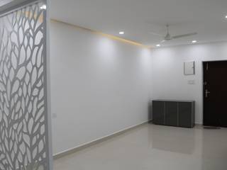 Mr Naveen - BRC INFRA PROJECT - 3BHK - MANIKONDA , Enrich Interiors & Decors Enrich Interiors & Decors Вітальня